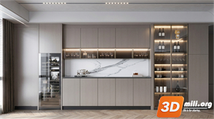 Wine cabinet Skp Files